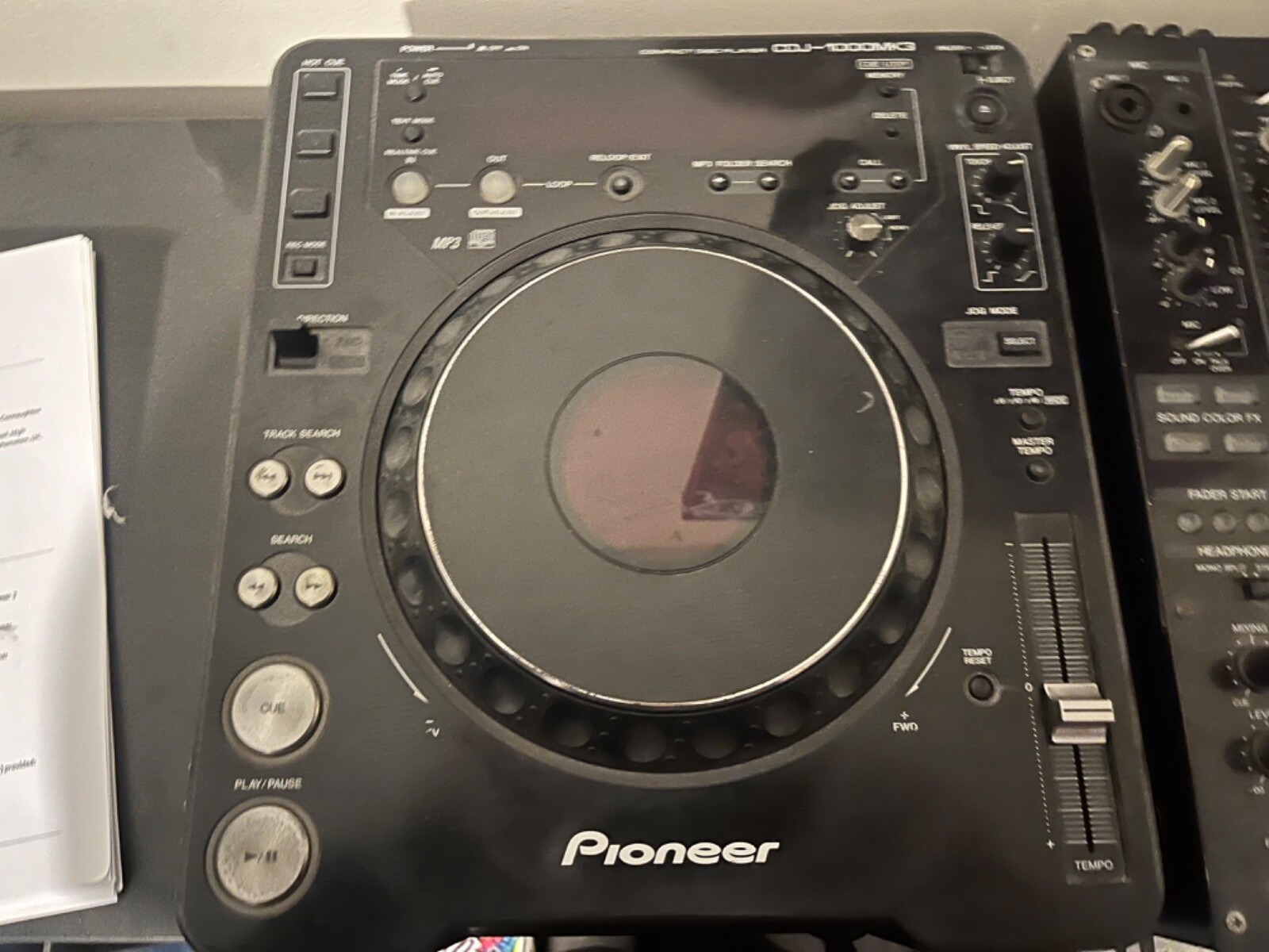 Pioneer CDJ 1000 Mk3 Turntable (Pair) + DJM800 Mixer eBay
