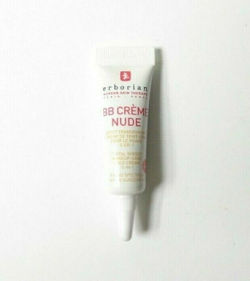 Erborian BB Creme Creme Creme in Nude 5ml Probe Neu ungeöffnet unverpackt