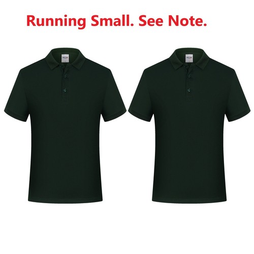 2 Pack Mens Casual Soft Cotton Polo T Shirt Dri-Fit Short Sleeve for Sports Golf - 第 80/88 張圖片