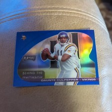 2021 PANINI PLAYOFF DAUNTE CULPEPPER BEHIND THE NUMBERS Blue PRIZM #BTN-DCU A788
