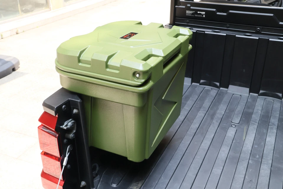 UTV Bed Box Storage Cargo Box for Polaris Ranger 1000 900 570 General 1000 US Foto 2 de 4
