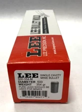Lee 90471  1-Cavity Modern Minie Ball Bullet Mold (500 Dia) 354 Grain