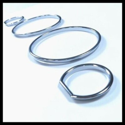 Premium Chrome Plated Tacho Dial Gauge Ring Trim For BMW E32 E34 5 & 7 Series