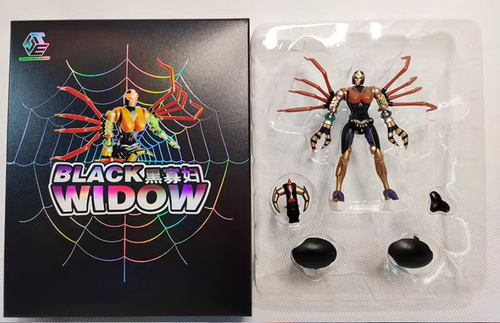 Transform Element MM001 TE Black Widow Spider small scale transform toy - Picture 3 of 8