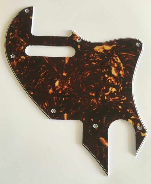 Electric Guitar Pickguard for Telecaster F Hole Convertion,4 Ply Brown Tortoise eBay