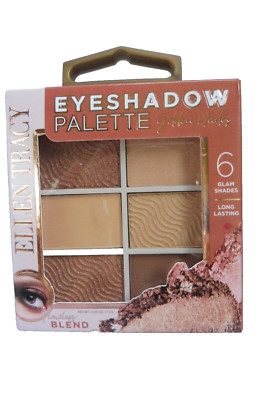 Ellen Tracy Lidschatten Eyeshadow Palette Golden Nudes 6 glamouröse Farbtöne