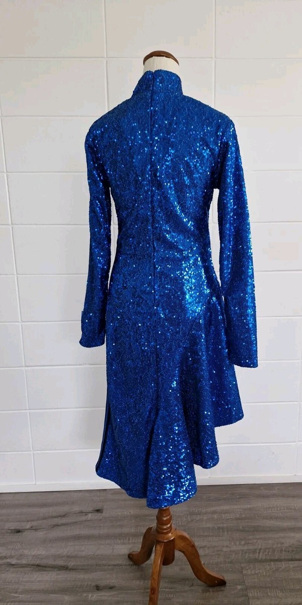 ADIDAS Blue Version Sequin Dress XS BNWT $550 | eBay ADIDAS Blue Version Sequin Dress XS BNWT $550 | eBay