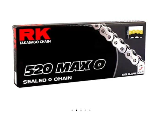 Suzuki GSXR600 1998-2024 RK Racing MAX-O 120 Link 520 Conv O-Ring Chain Gd - Image 3 of 4