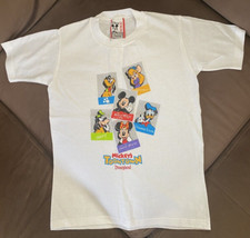 VTG 90s Original Mickey's Toontown Disneyland Tee T Shirt Single Stitch M 10-12