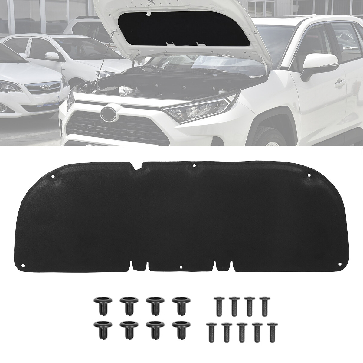 Capot Moteur Coton Insonorisé Pour Toyota Pour RAV4 XA50 2019