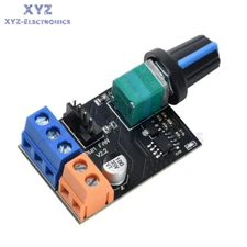 DC12V PWM Server Fan Governor 3wire 4wire Motor Stepless Speed Controller Switch