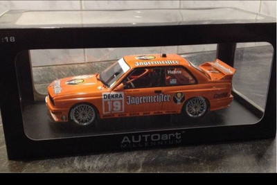 BMW M3 1:18 AUTOart ''Jägermeister'' DTM 1992 NEU