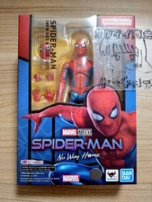 Spider-Man S.H.Figuarts Action Figure New Red & Blue Suit No Way Home FedEx