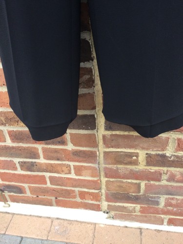 womens black principle trousers - size 14 petite | eBay