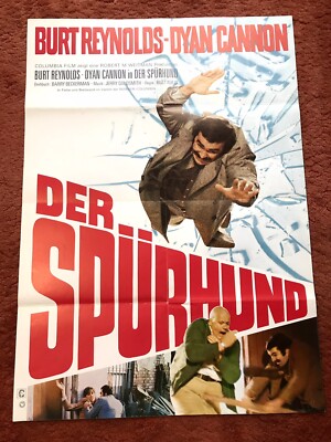 Der Spürhund Kinoplakat Poster A1, Burt Reynolds, Dyan Cannon