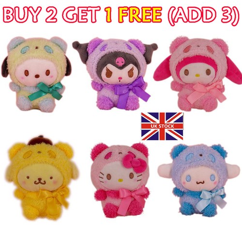 Melody Cinnamoroll Kuromi Sanrio Plush Toy Plushie Doll Gifts Stuffed