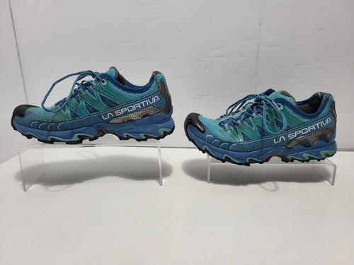LA SPORTIVA Ultra Raptor Womens US 7 EU 38 Ink/Topaz Blue Trail Running Shoes - Picture 2 of 11