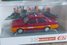 Micro City  MC87 VW Jetta Taxi rot 1:87 HO OVP