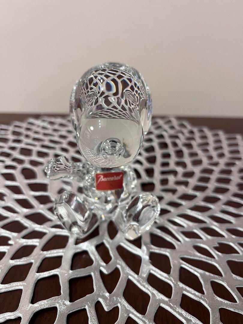 Baccarat スヌーピー クリスタルフィギュア bac2814009_1a.jpg