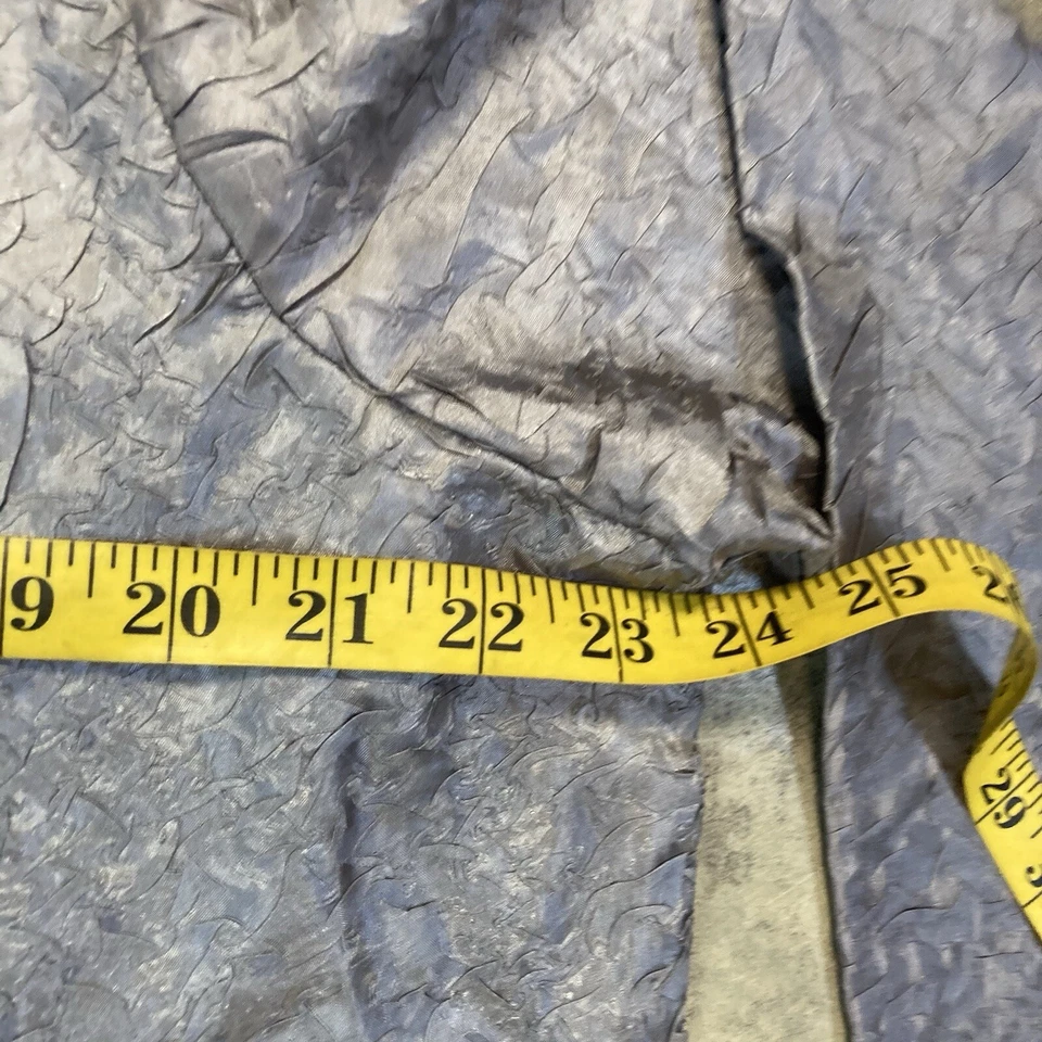 Chicos 3 XL 16 Travel Collection Crushed Woven Lucetta Chromium Gray Pockets - Image 3 of 4