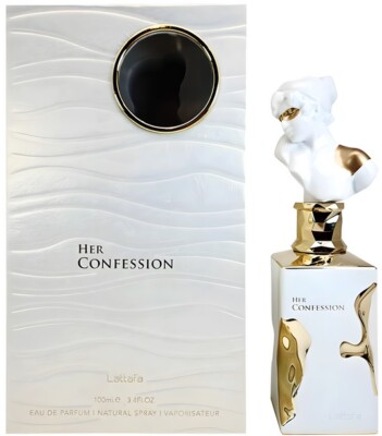 LATTAFA HER CONFESSION EAU DE PARFUM  3.4FL.OZ
