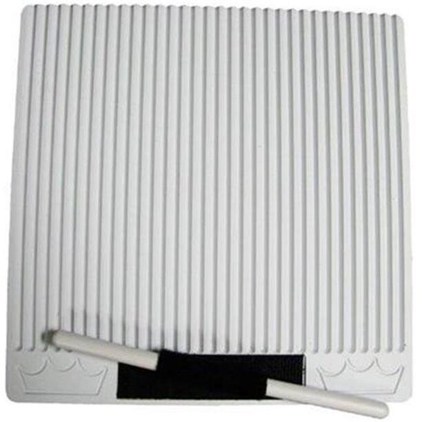 Remo HK-8550-00- Размер 925 x 925 дюйма Плоская насадка для текстурирования с пластиковой насадкой для взбивания 4090₽