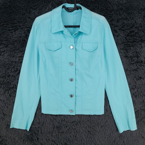 Betty Barclay Blue Button Up Jacket 