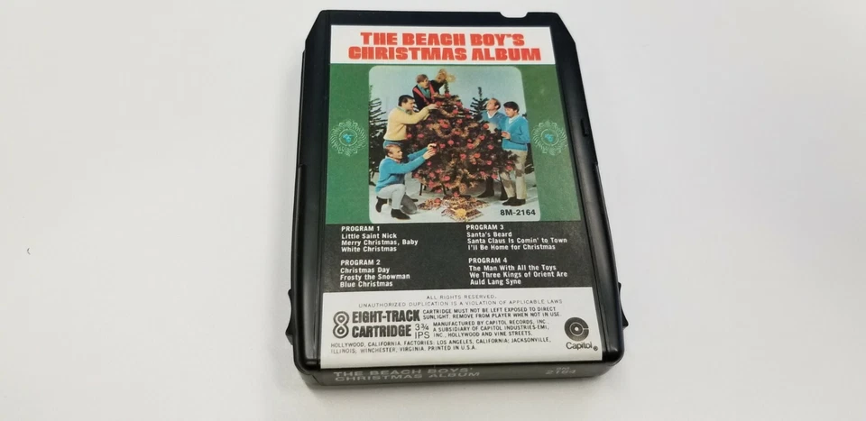 The Beach Boys - Christmas Album 8-Track NOS 1975 SEALED Capitol 8M-2164 NEW Foto 4 de 4