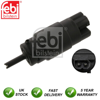 Windscreen Washer Pump Febi Fits BMW 3 Series Z3 5 6 7 8 Z1 61661380068
