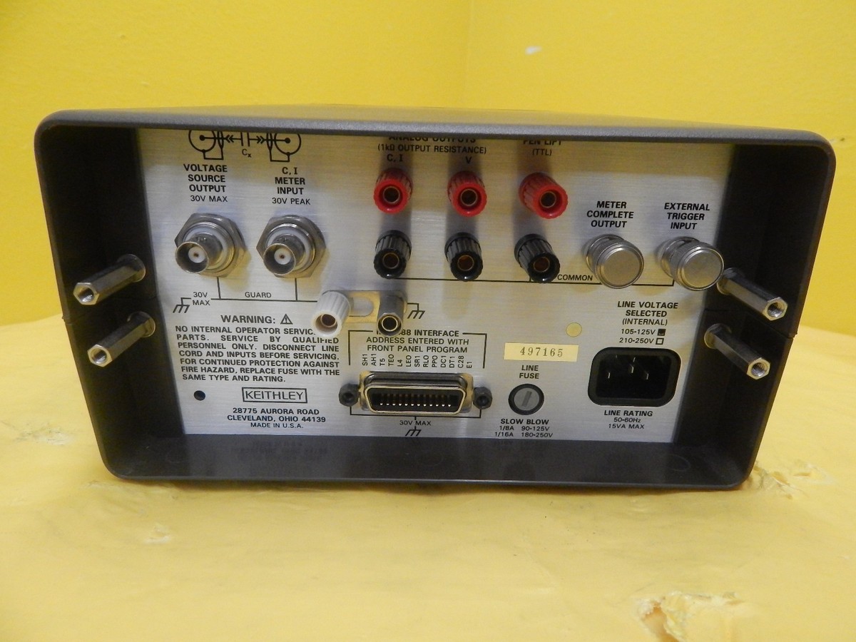 Keithley Instruments 595 Quasistatic Capacitance Voltage CV