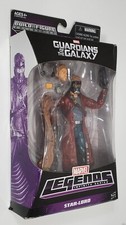 STAR LORD MARVEL LEGENDS FIGURE GOTG GUARDIANS GROOT BAF ARM 2013 PKG WEAR