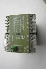 USED PILZ PZE-7-24VDC-6S-1O SAFETY RELAY  PZE724VDC6S1O