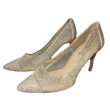 Antonio Melani Marinna Pointed Toe Pump 8M Glam Sparkly Ombr  Chic Maximalist