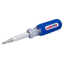 6-in-1 multi-bit screwdriver, blue