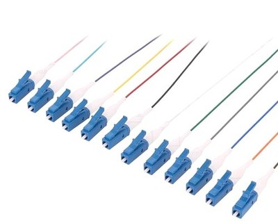 Optic fiber pigtail; OS2; LC/UPC; 2m; 9/125um; LSZH; blue; - FL0LC02 | EU Stock