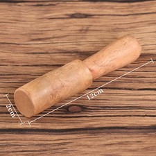 4Pcs Practical Singing Bowl Wooden Mallet Buddha Sound Bowl Knocking Stick
