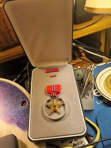 American WW2 Cased Engraved Bronze Star