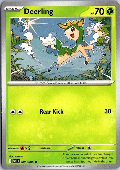 2025 Pokemon White Flare English Pick Your Card 1-86 NM Reverse Holo SV11W Cards