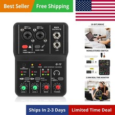 USB Audio Interface for PC,Interface for Recording Music Computer Recording A...