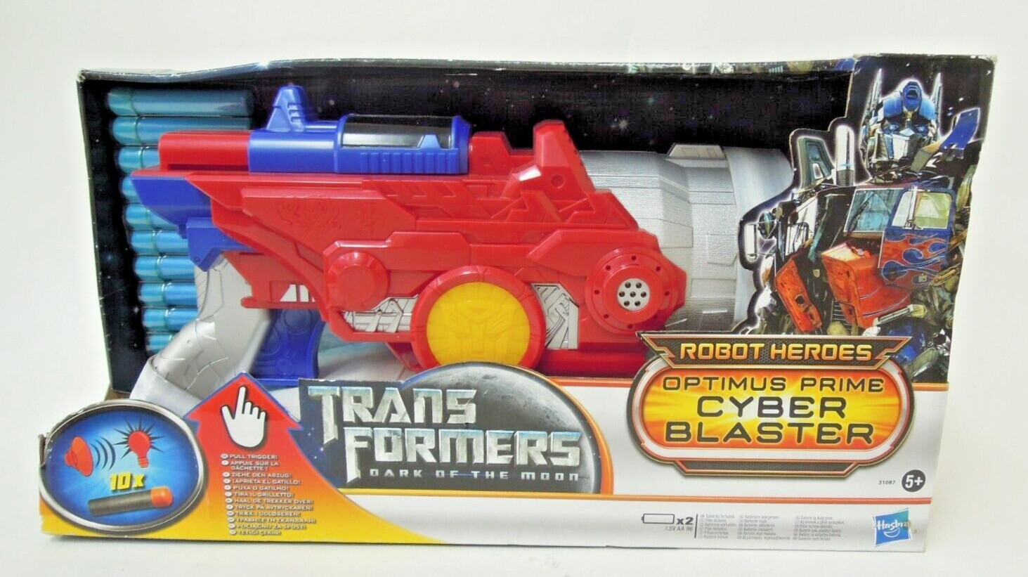 Hasbro - Transformers - (Robot Hearos) Optimus Prime Cyber Blaster. Boxed