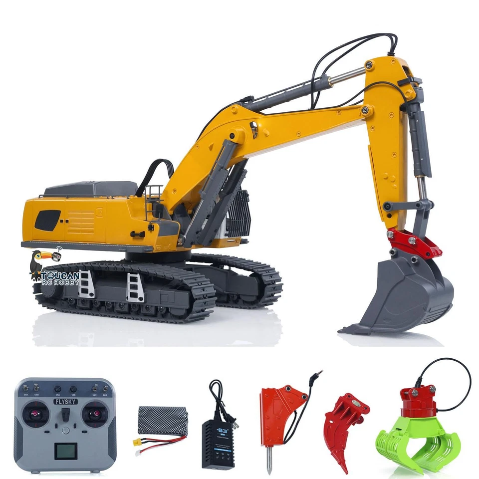 1/18 Kabolite 5901 Electronic RC Lifting Digger Excavator Vehicle Ripper Hammer - Image 2 of 4