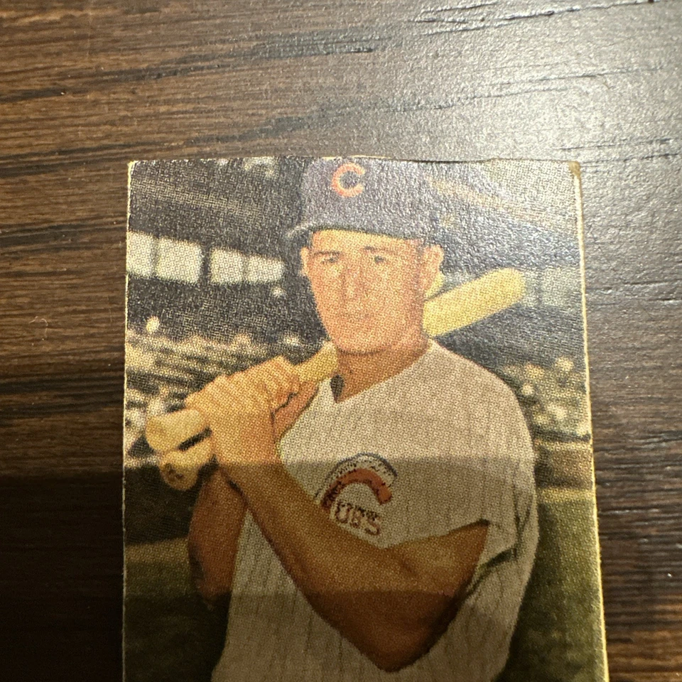 🔥⚾️1961 Topps Bazooka #3 карточка дебютанта Рона Санто Chicago Cubs MLB бейсбол - Изображение 2 из 4