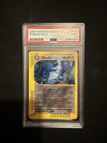Steelix graded PSA 9 for sale on eBay