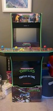 1UP Teenage Mutant Ninja Turtle Arcade Machine 4 Players