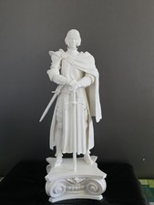 Joan of Arc Knight Statue  Medieval Warrior Figurine Armour Sculpture Home Decor