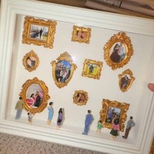 DIY Mini Museum Silhouette Box, Valentine's Day Craft Shadow Art Kit