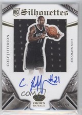 2014-15 Panini Preferred Rookie Silhouettes 19/99 Cory Jefferson #330 Auto p3d