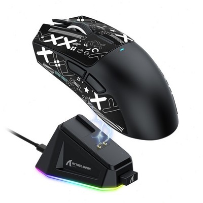 ATTACK SHARK  X11 Tri Mode 63g Lightweight Gaming Mouse PAW3311 Bluetooth 5.2