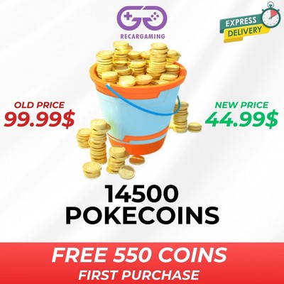 VERY CHEAP 14500 Pokecoins for Pokemon Go, 100% Garantee