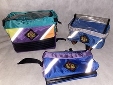 Retro Fahrradtaschen Satteltasche DDR Bunt Reflektoren Vintage Fahrradzubehör #3